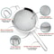 Stainless Steel Sieve Mesh Filter Slotted Spoon Kitchen Essential 3 Pack 2