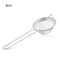 Stainless Steel Sieve Mesh Filter Slotted Spoon Kitchen Essential 3 Pack 6