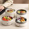 Portable Insulated Stackable Stainless Steel Lunch Container Set 3