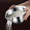 Stainless Steel Rice Washing Bowl And Strainer For Fruits And Vegetables 0