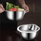 Stainless Steel Rice Washing Bowl And Strainer For Fruits And Vegetables 2