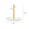 Bamboo Tree Branch Storage Tray Key Hanger Jewelry Display For Living Room 6