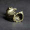 Copper Hand Lotus Backflow Incense Burner Aromatherapy Holder 3
