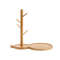 Bamboo Tree Branch Organizer Tray With Key Holder And Jewelry Display 1