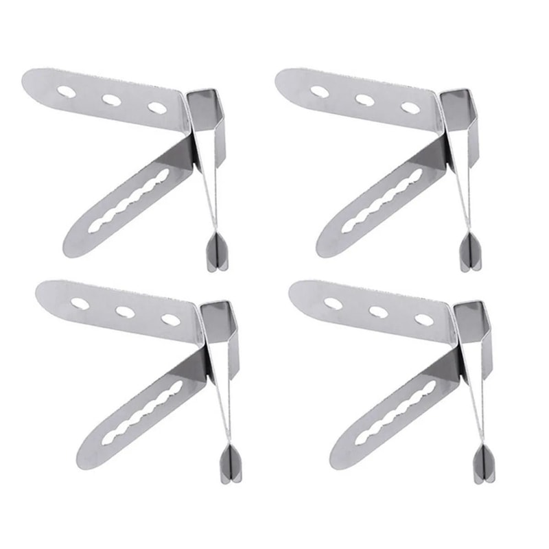 Stainless Steel Probe Clip Holder For Thermometer 0