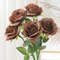 48 Cm Rose Black Silk Bouquet Peony Artificial Flower 15