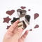 Manual Leather Craft Cutting Die Set 3 Piece Heart Shaped Punch Tool Kit 2