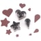 Manual Leather Craft Cutting Die Set 3 Piece Heart Shaped Punch Tool Kit 4