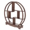 Solid Wood Display Shelf Rosewood Vintage Stand For Room Restaurant Teahouse Storage 2