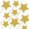 Star Glitter Cake Insert Topper Kit 50 Pieces Gold Silver 3