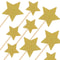 Star Glitter Cake Insert Topper Kit 50 Pieces Gold Silver 3
