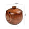 Wooden Salt Shaker Vintage Seasoning Jar With Lid Household Spice Container 5
