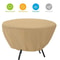 210D Oxford Cloth Rainproof Outdoor Furniture Cover For Round Table And Chairs 6