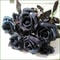 Artificial Black Rose Bouquet Set 10 Pieces Wedding Home Decor 1