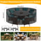 Round Waterproof Oxford Cloth Garden Furniture Cover For Outdoor Patio Table And Chairs 7