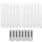 Flameless Taper Candles Set Timer Remote Flickering 6 To 24 Pieces 9