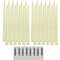 Flameless Taper Candles Set Timer Remote Flickering 6 To 24 Pieces 12