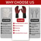 BBQ Gloves High Temperature Resistance Oven Mitts Fireproof Non Slip Grilling Gloves 3