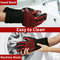 BBQ Gloves High Temperature Resistance Oven Mitts Fireproof Non Slip Grilling Gloves 4