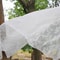 White Floral Lace Sheer Rod Pocket Curtain Panel 4