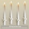 LED Flameless Flickering Taper Candles With Remote Battery Operated Tea Lights For Home And Wedding 5