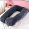 Velvet Maternity Pillow Full Body Support Pregnancy Pillow 2