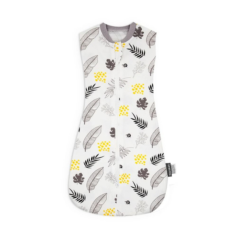 Baby Sleeping Bag Newborn Swaddle Sleeveless Sleep Sack Summer Cotton Soft Two Way Zipper 12