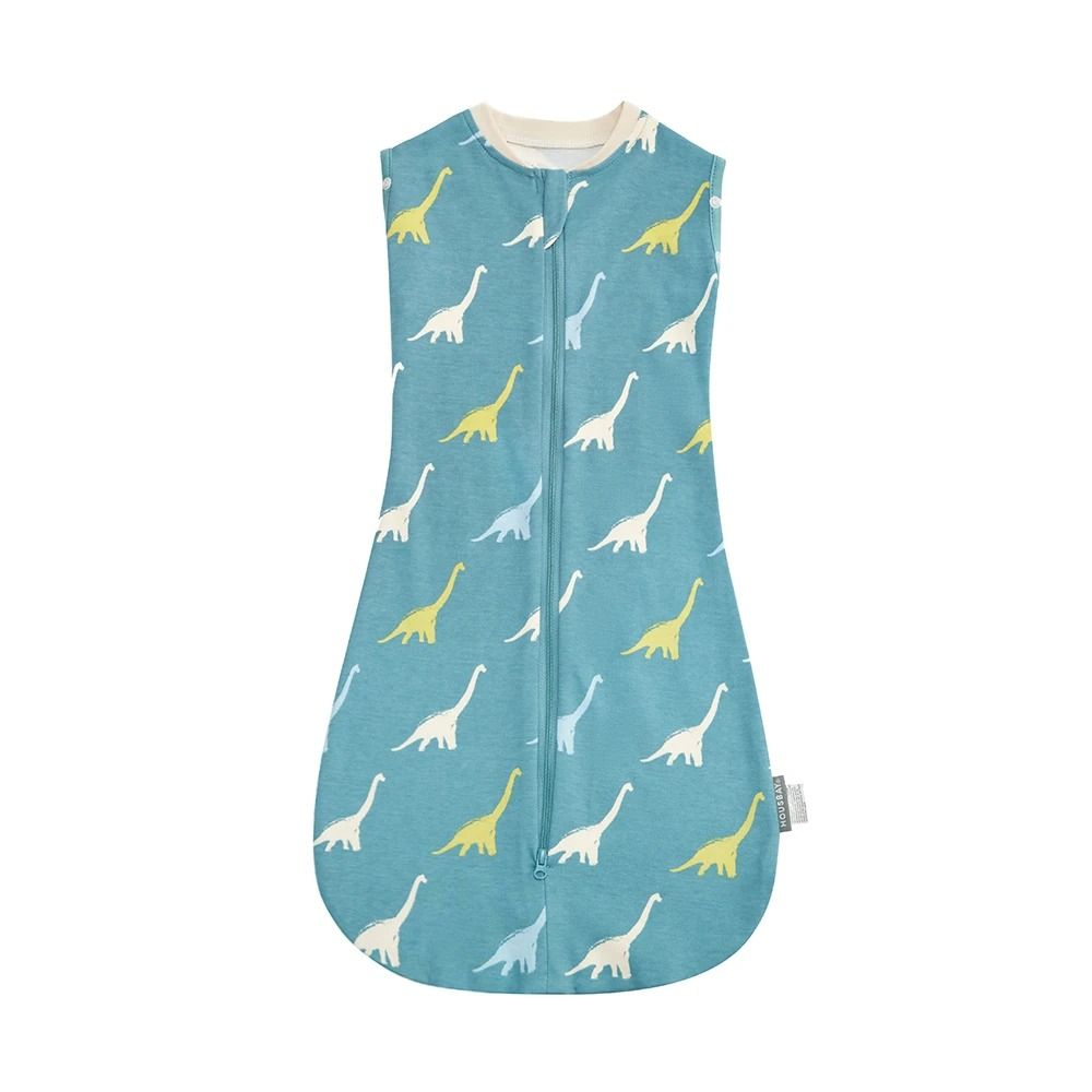 Baby Sleeping Bag Newborn Swaddle Sleeveless Sleep Sack Summer Cotton Soft Two Way Zipper 6