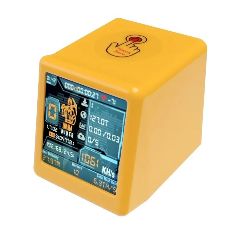 Home Desktop Clock Crypto Miner NM TV NMMiner 1060KHS Silent BTC Lottery Miner 4