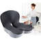 Memory Foam Seat Cushion And Backrest Office Chair Lumbar Support Pad 0