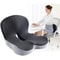 Memory Foam Seat Cushion And Backrest Office Chair Lumbar Support Pad 0