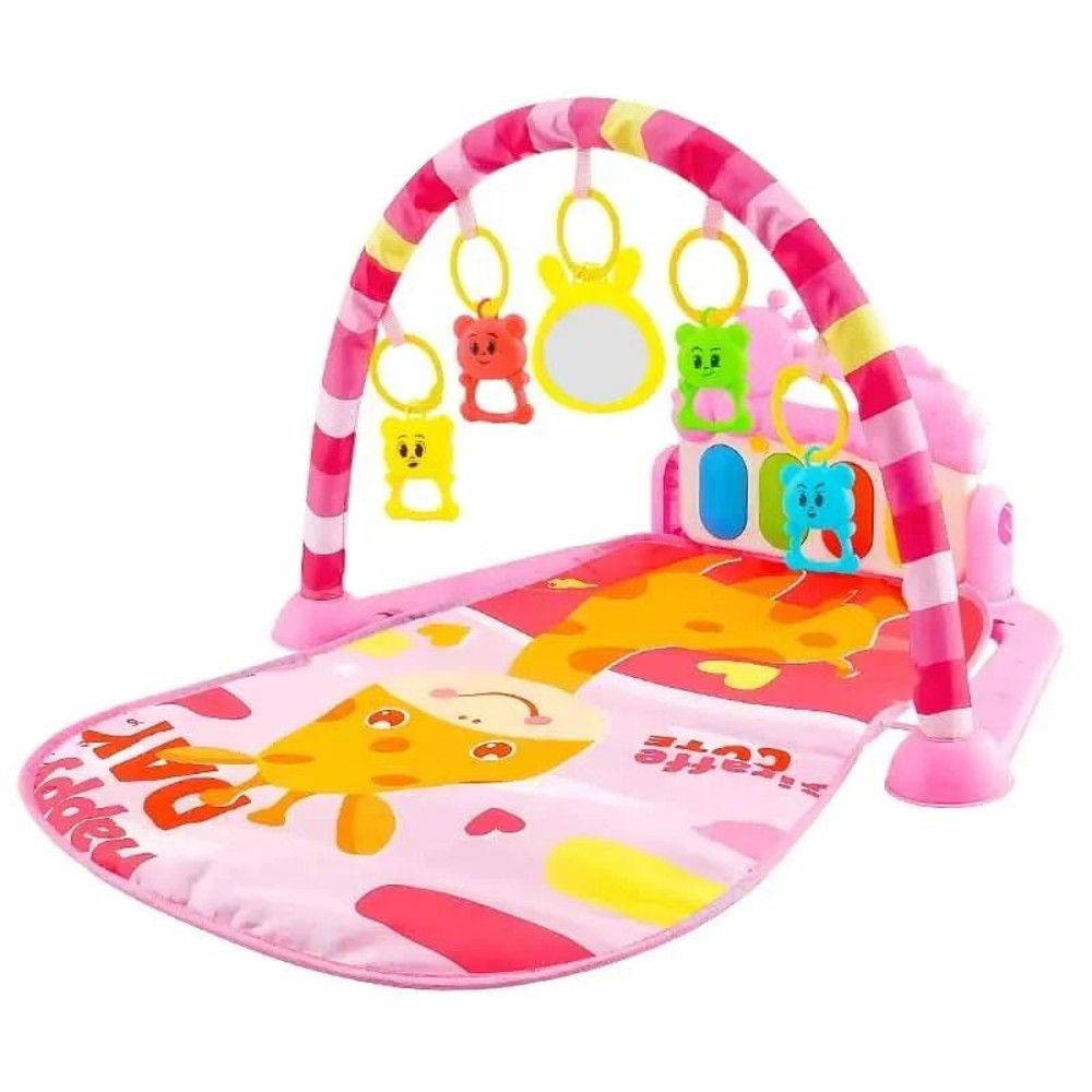 Baby Activity Gym Rack Early Education Musical Play Mat For Newborns And Toddlers 15