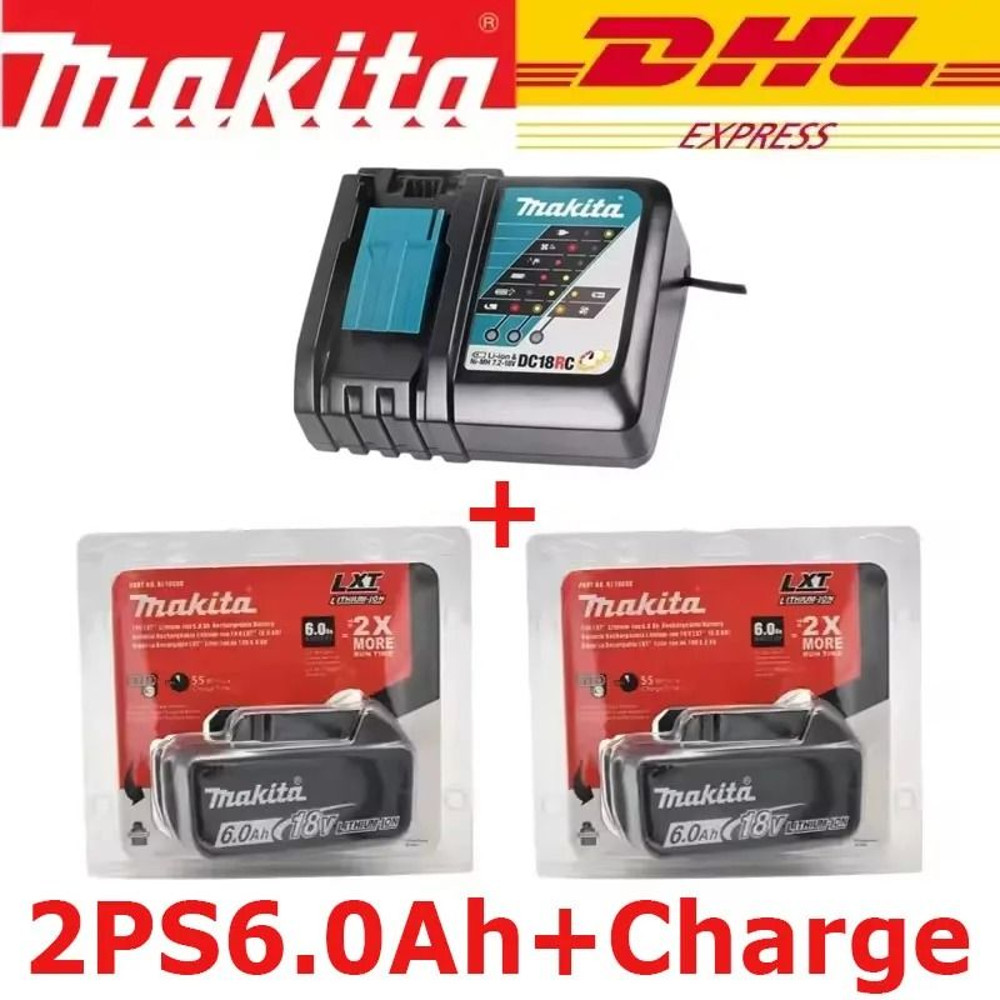 Makita 18V Replacement Lithium Battery 6Ah Compatible With BL1860B BL1850B BL1840 And BL1815 Models 15