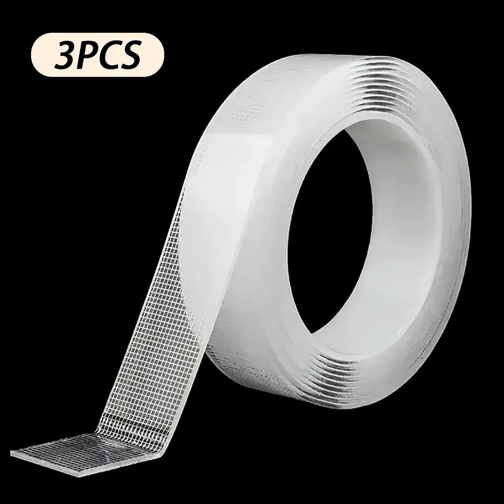 Ultra Strong Double Sided Adhesive Nano Tape Clear Waterproof Heavy Duty Sticky Strip 7