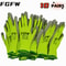 PU Coated Work Gloves Lightweight Durable Safety Gloves Certified EN 388 ISO20471 0