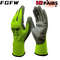 PU Coated Work Gloves Lightweight Durable Safety Gloves Certified EN 388 ISO20471 4