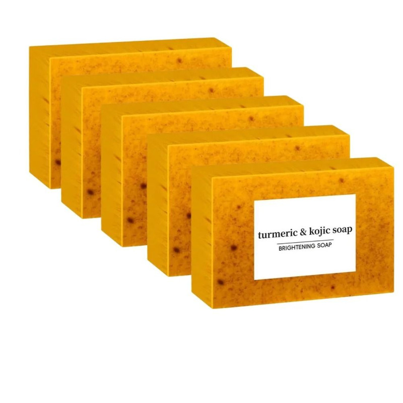 Turmeric Kojic Acid Lemon Handmade Soap For Shower And Facial Use 8