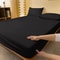 Solid Color Matte Bed Sheet 1 Piece Bed Cover For Bedroom Bedding Excluding Pillowcases 1