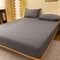 Solid Color Matte Bed Sheet 1 Piece Bed Cover For Bedroom Bedding Excluding Pillowcases 20