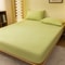 Solid Color Matte Bed Sheet 1 Piece Bed Cover For Bedroom Bedding Excluding Pillowcases 21