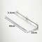 Acrylic Storage Rack Wall Panel No Drill Bathroom Kitchen Organizer Strong Sticker 6