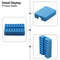 2pcs 32 Hole Hex Shank Bit Holder Organizer Storage Box For 635mm Shank Bits 2