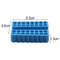 2pcs 32 Hole Hex Shank Bit Holder Organizer Storage Box For 635mm Shank Bits 3