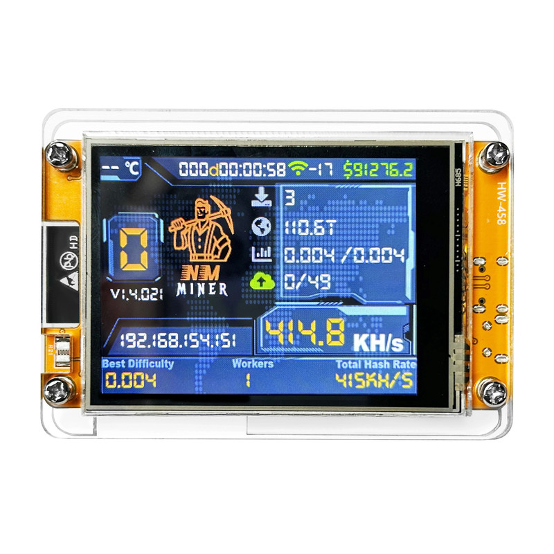 NMMiner NerdMiner V2 ESP32 Smart Display Crypto Miner Module 1