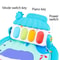 Baby Fitness Stand Music Play Gym Activity Toy Newborn Piano Crawling Blanket Pedal Game Pad 1