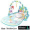 Baby Fitness Stand Music Play Gym Activity Toy Newborn Piano Crawling Blanket Pedal Game Pad 18