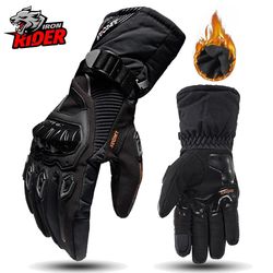 motorcycle gloves windproof waterproof men motorbike riding touchscreen motocross winter