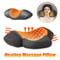 Electric Neck Massage Pillow Heating Vibration Neck Massager Back Cervical Traction Memory Foam Spi 0