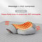 Electric Neck Massage Pillow Heating Vibration Neck Massager Back Cervical Traction Memory Foam Spi 10