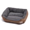 Large Dog Bed Square Plush Cat Nest Kennel All Season Washable Dog Sofa Waterproof Mattress Cat Bed 12